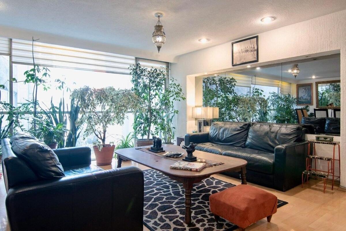 Eclectic Jungle: 4 Bedrooms In Beautifull Polanco Mexico City Exteriör bild