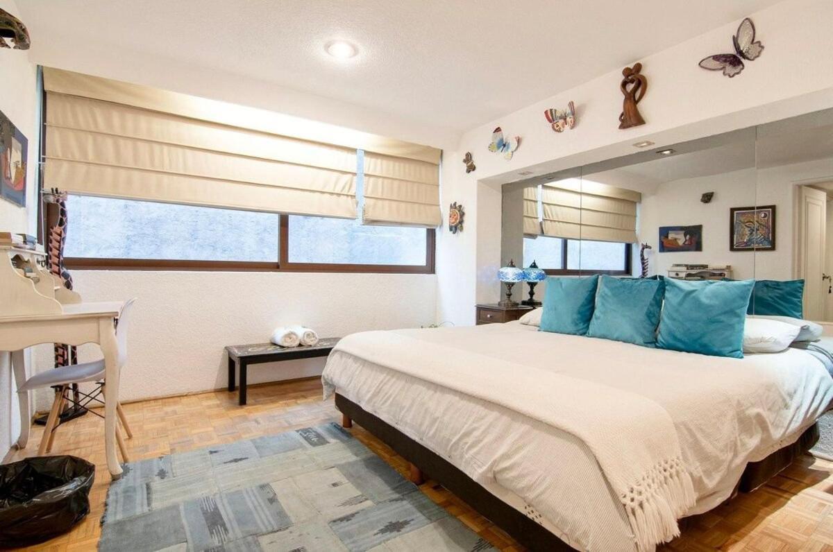 Eclectic Jungle: 4 Bedrooms In Beautifull Polanco Mexico City Exteriör bild