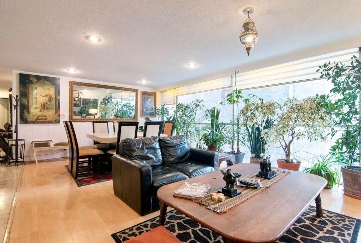 Eclectic Jungle: 4 Bedrooms In Beautifull Polanco Mexico City Exteriör bild