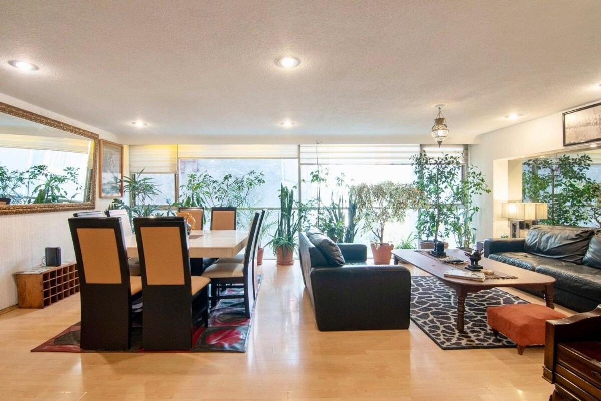 Eclectic Jungle: 4 Bedrooms In Beautifull Polanco Mexico City Exteriör bild