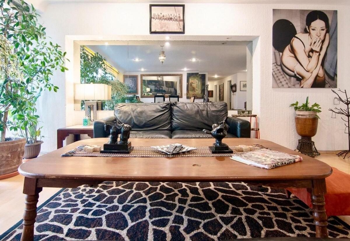 Eclectic Jungle: 4 Bedrooms In Beautifull Polanco Mexico City Exteriör bild
